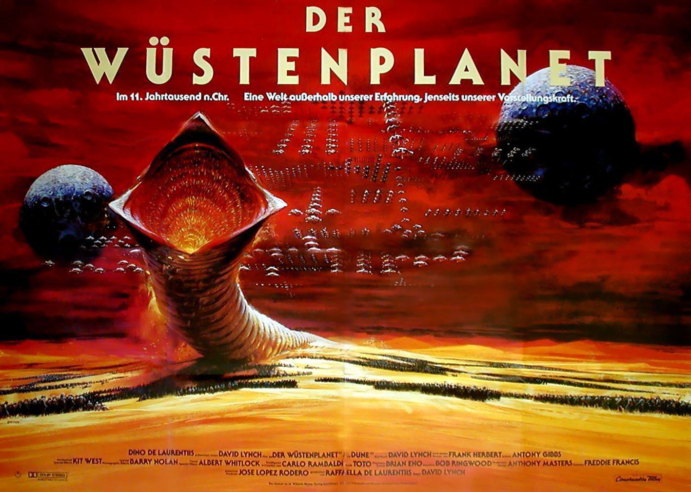 Dune Der Wustenplanet Mediabook Special Edition Cover E Quer Limitiert Auf 150 Stuck Bonusfilm Nur Blu Ray Platinum Cult Edition