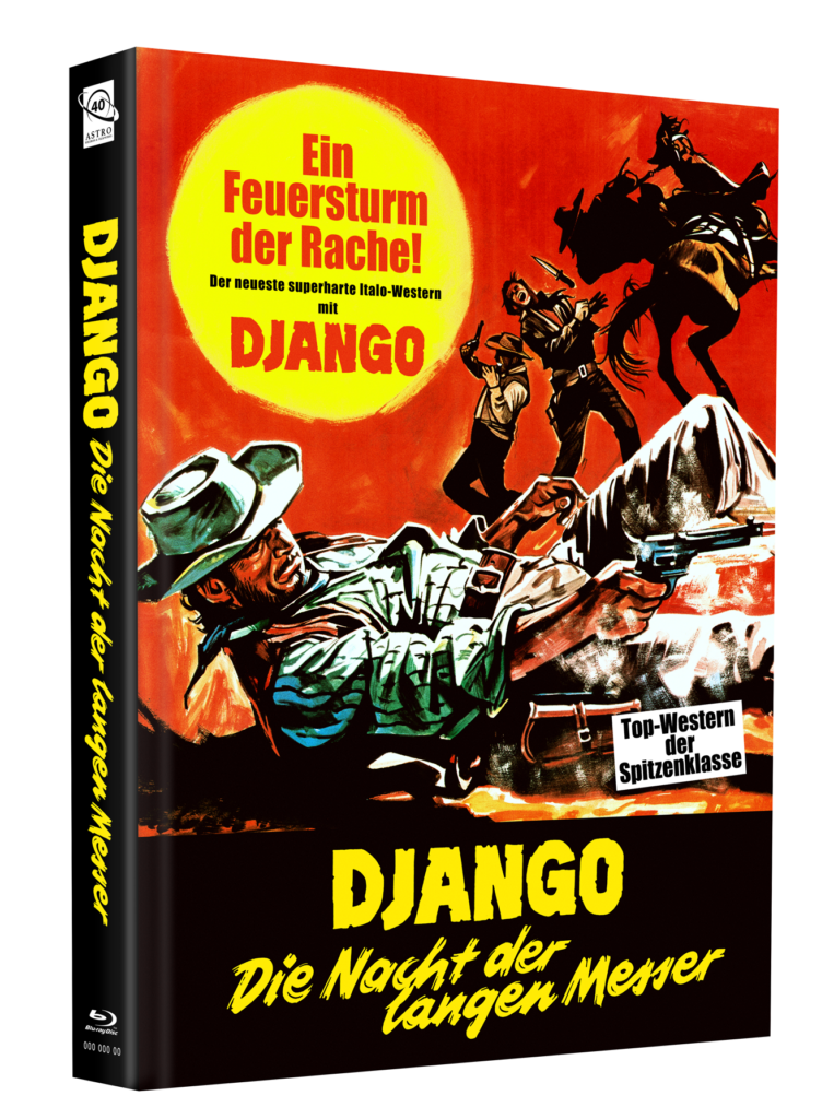 DJANGO Die Nacht der langen Messer 2Disc Original PremiumMedienbuch Cover F Limitiert