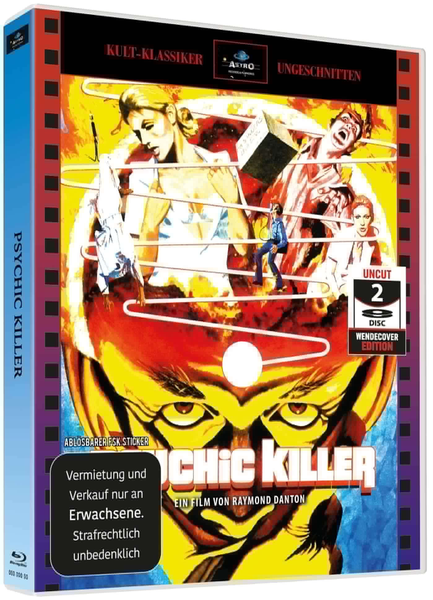 PSYCHIC KILLER - 2 Disc Scanavo Edition - COVER 4 - Limitiert auf nur 100 St.