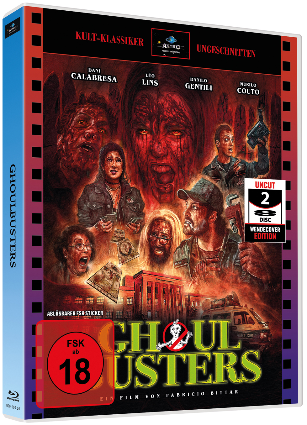 GHOULBUSTERS - 2 Disc Scanavo Edition - Cover 1 - Limitiert auf 150 Stück mit Booklet und Voll-Format Wendecover