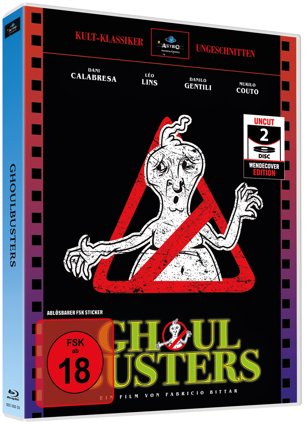 GHOULBUSTERS - 2 Disc Scanavo Edition - Cover 2 - Limitiert auf 150 Stück mit Booklet und Voll-Format Wendecover