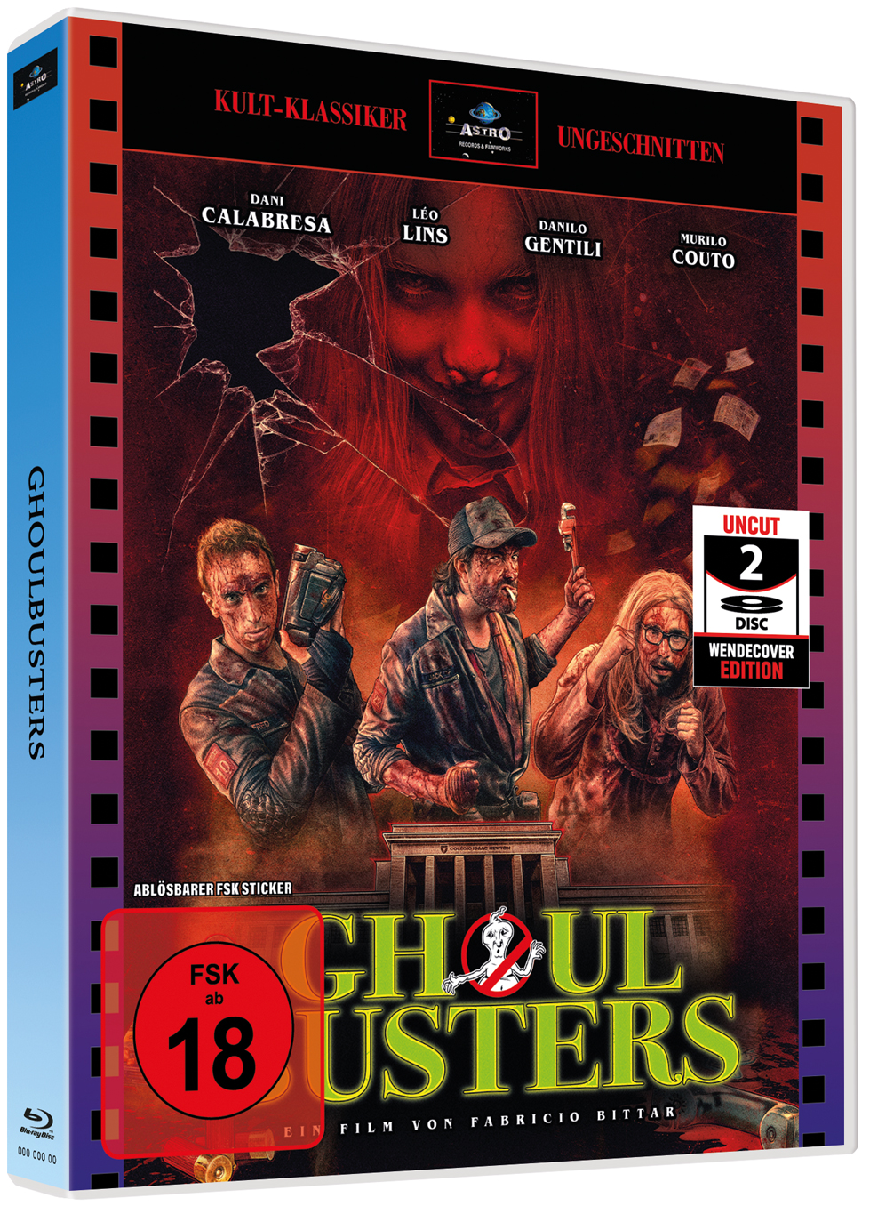 GHOULBUSTERS - 2 Disc Scanavo Edition - Cover 3 - Limitiert auf 150 Stück mit Booklet und Voll-Format Wendecover