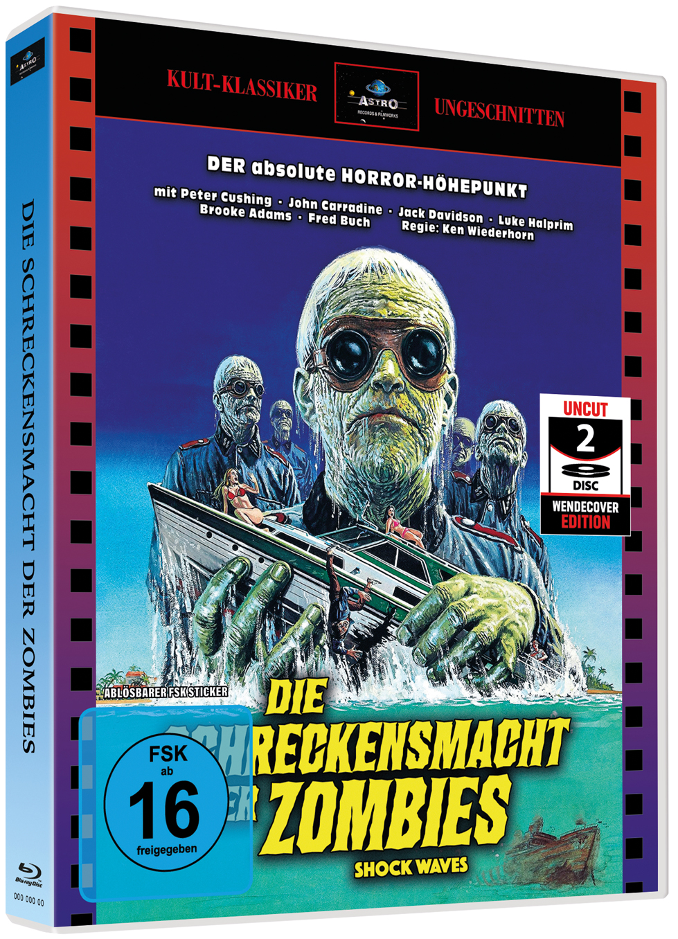 DIE SCHRECKENSMACHT DER ZOMBIES - 2 Disc Scanavo Edition - Cover 1 - Limitiert auf 100 Stück